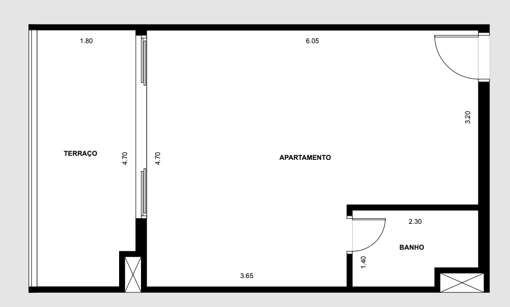 TOUR PELO APÊ STUDIO DE 42M² TODO COLORIDO E MARCENARIA INCRÍVEL EM